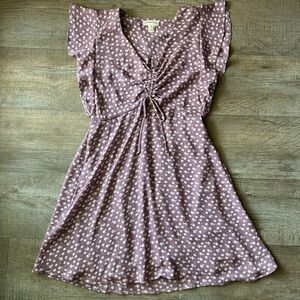 Floral Mauve Dress